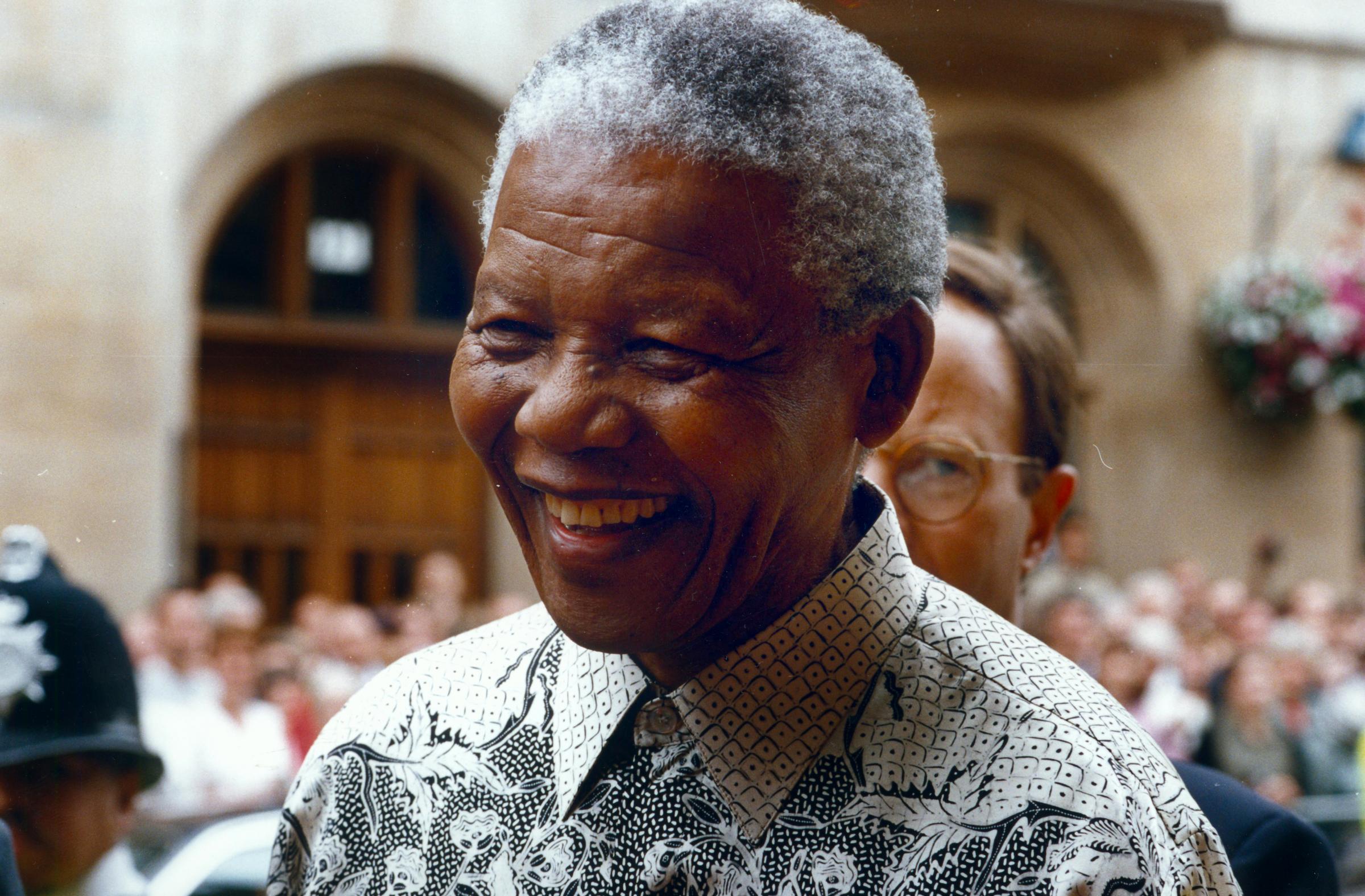 Nelson Mandela was described as having a phenomenal presence
