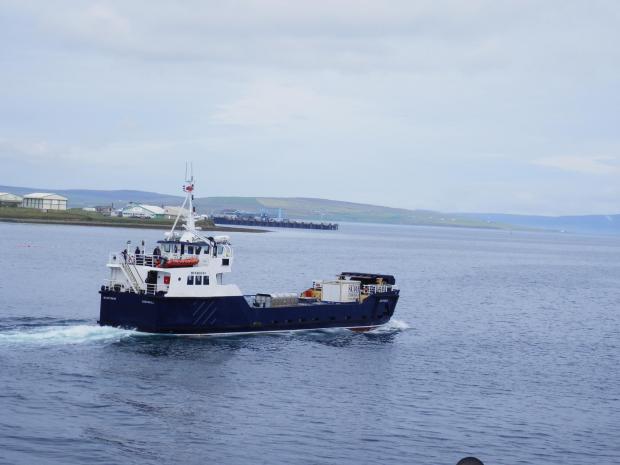 HeraldScotland: The MV Shapinsay. By David Hibbert, Orkney Islands Council
