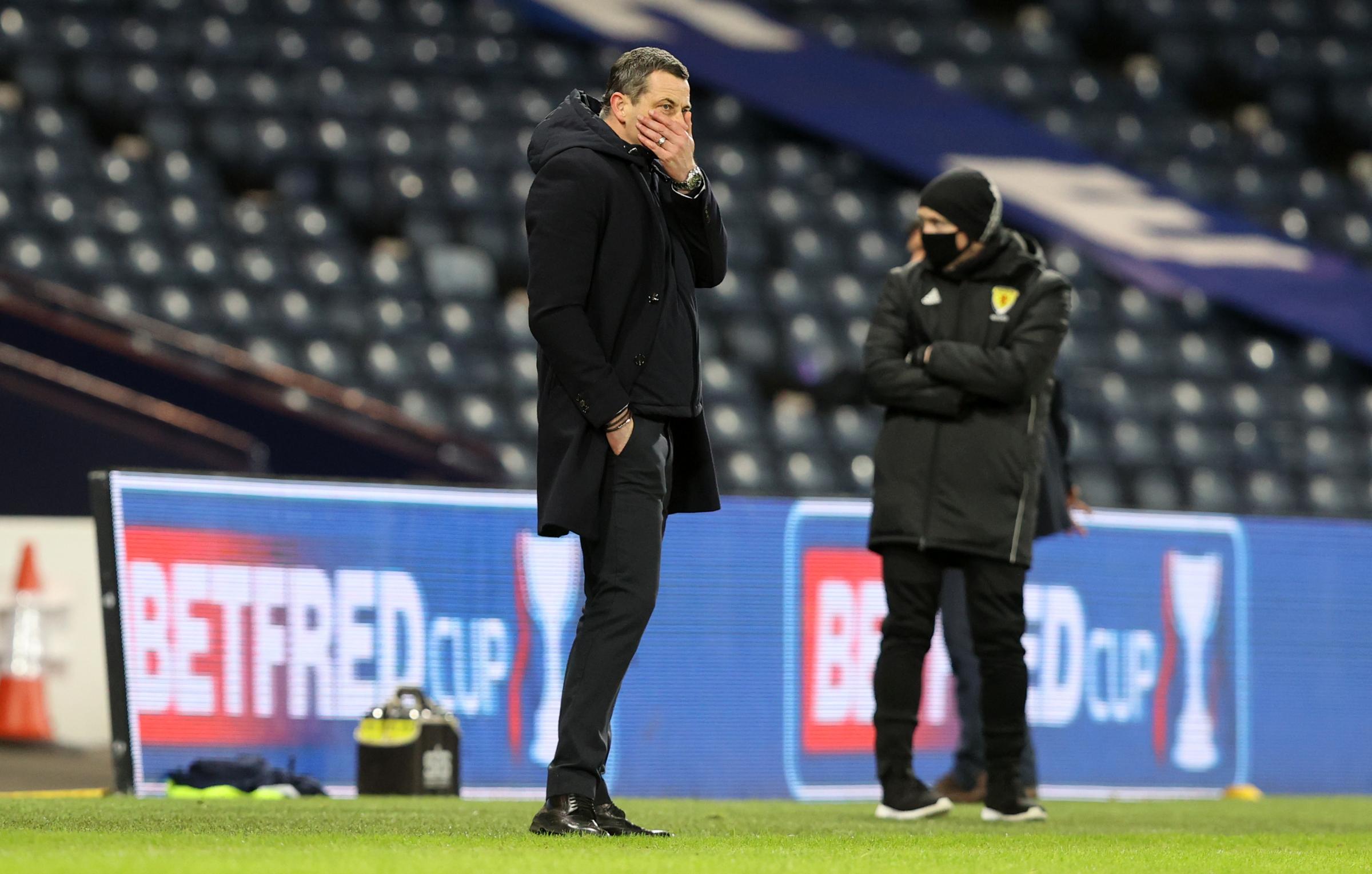 Read in full: Jack Ross in fiery exchange with BBC reporter after Hibs semi-final loss mirroring Neil Lennon walk-out