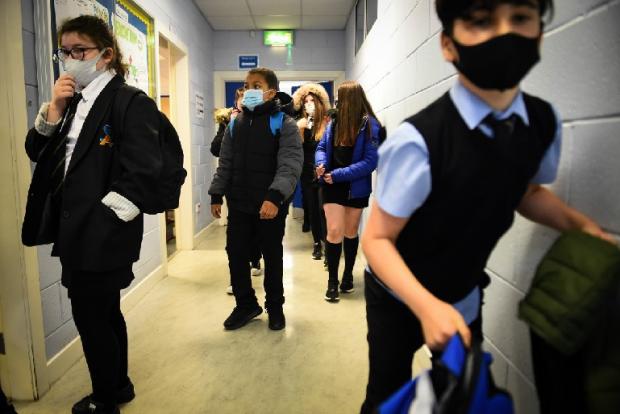 HeraldScotland: The First Minister said on Tuesday that there would be no immediate change to Covid safety guidance for schools.
