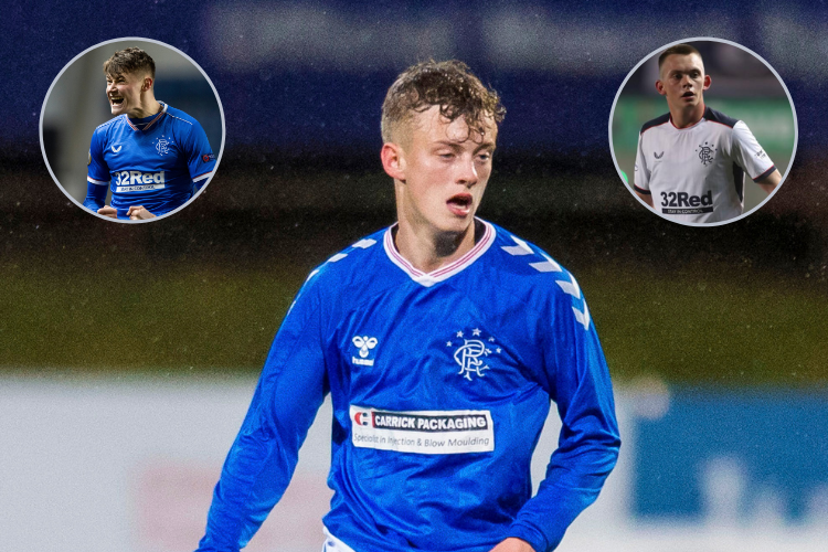 Rangers teen Ben Williamson on learning from Ibrox heroes and dreams of following Patterson into first-team