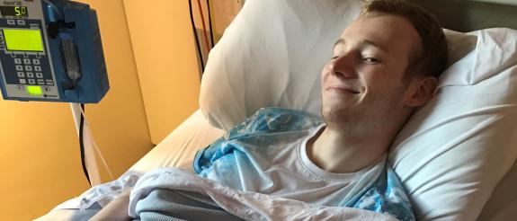The Herald: Crohn's patient Kris Gourlay, from Edinburgh The Herald: Crohn's patient Kris Gourlay, from Edinburgh