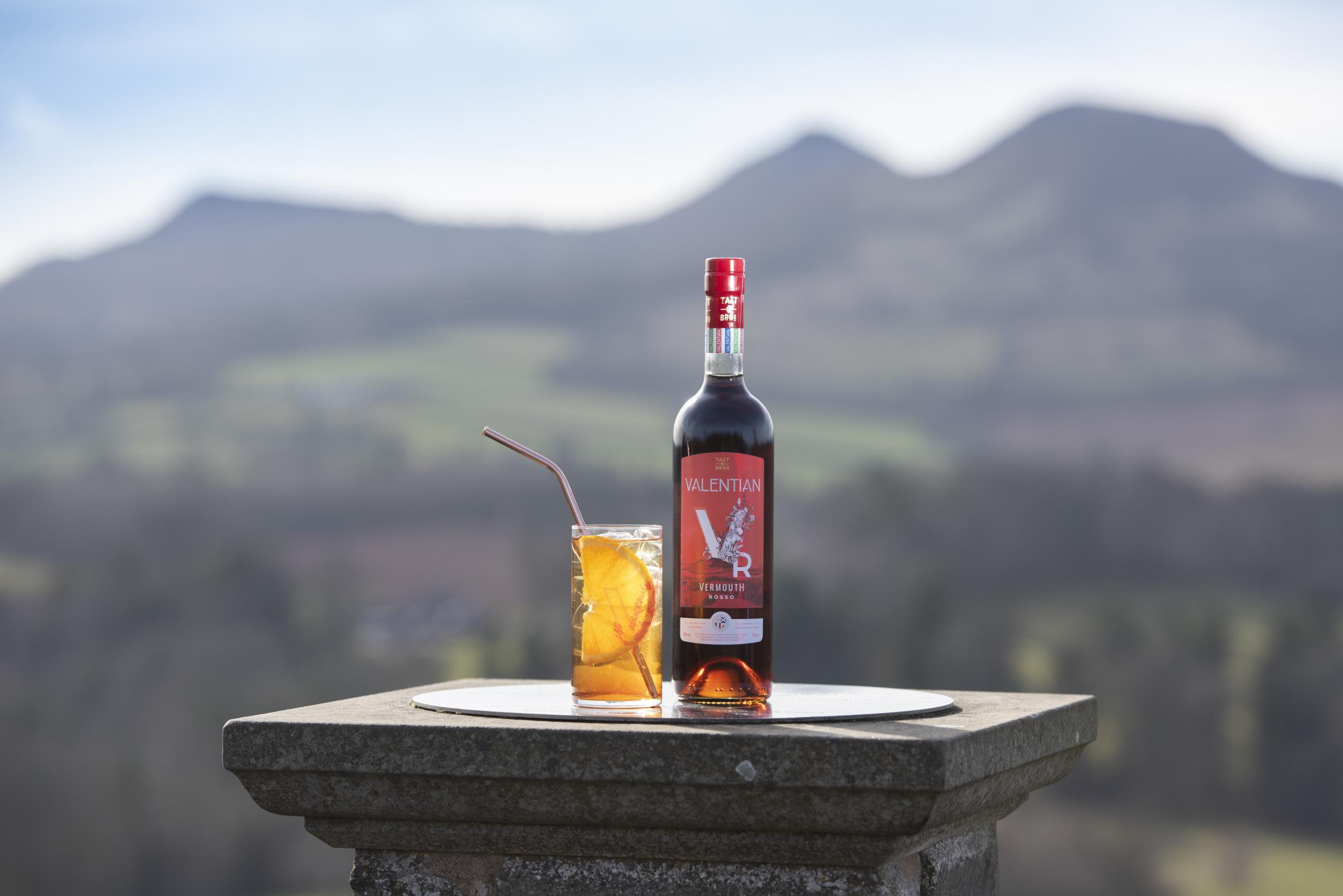 The Tait brothers Valentian Vermouth could be a real contender on the Scottish drinks market. Photo by Kirsty Anderson.