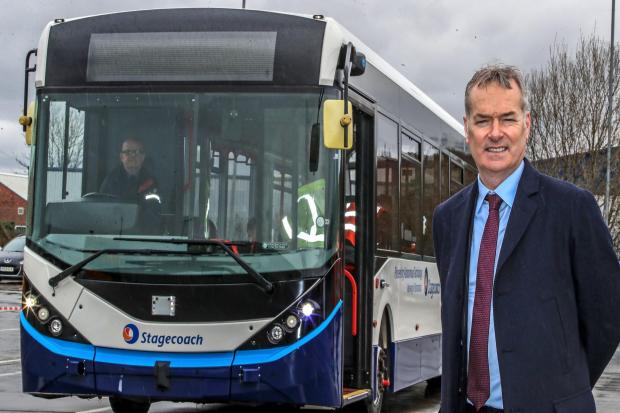 Stagecoach chief executive Martin Griffiths