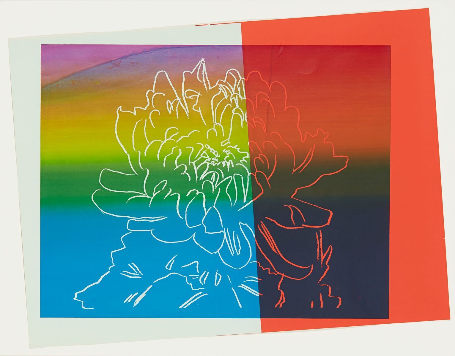 Art collectors are dabbling in print such as this Andy Warhol due to go under hammer