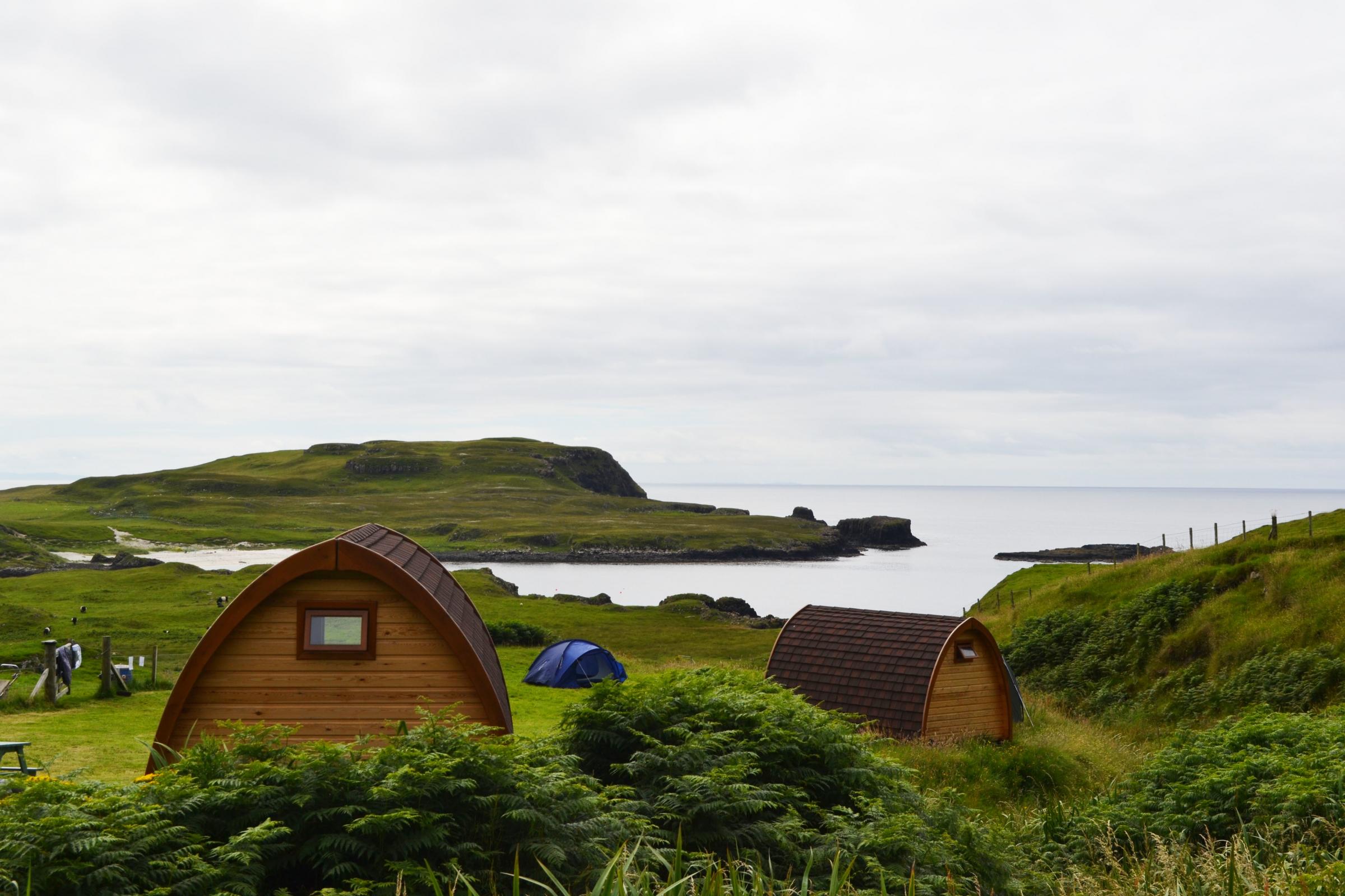 Canna Campsite is due to reopen at the end of April. Photo by Graficanna.