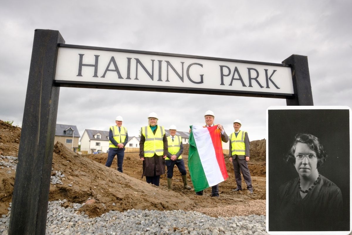 Haining Park has been named after Scots missionary Jane Haining