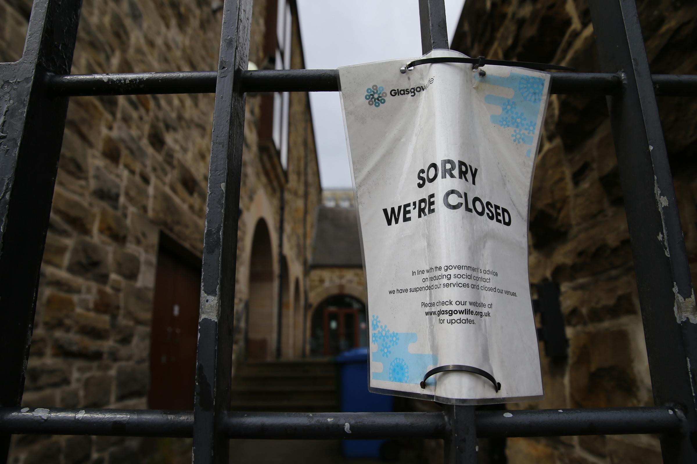 St Mungo Museum of Religious Life and Art, Castle Street, closed as the country was plunged into lockdown