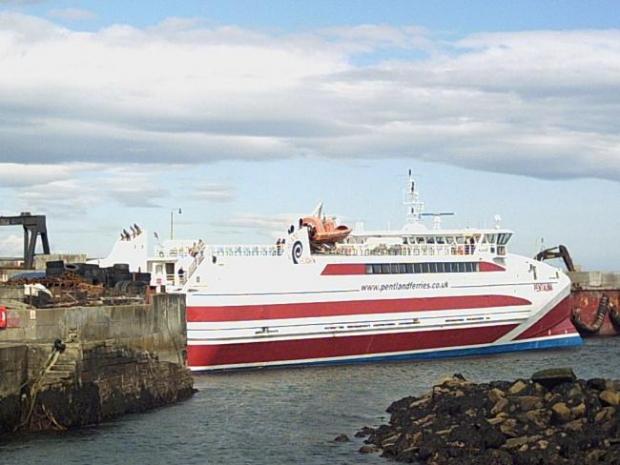HeraldScotland: The MV Pentalina.