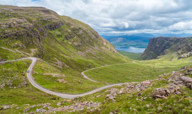 The famed Bealach na Ba on the Applecross peninsula in Wester Ross is part of the North Coast 500. Picture: PA Photo/iStock