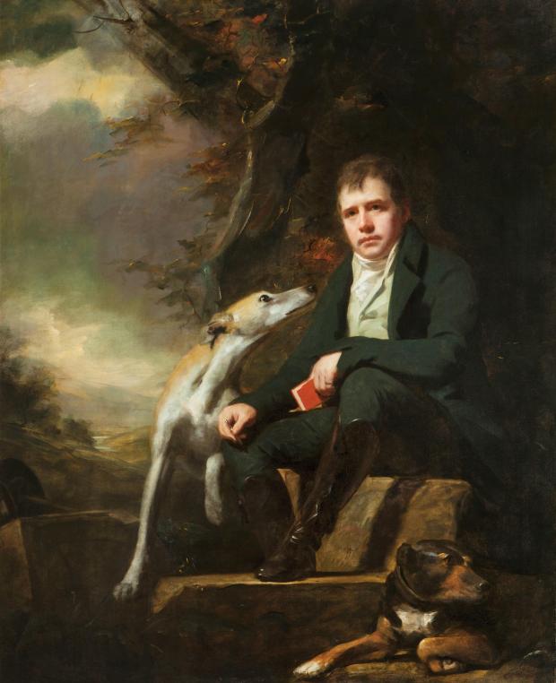 HeraldScotland: Raeburn, Henry; Sir Walter Scott and His Dogs