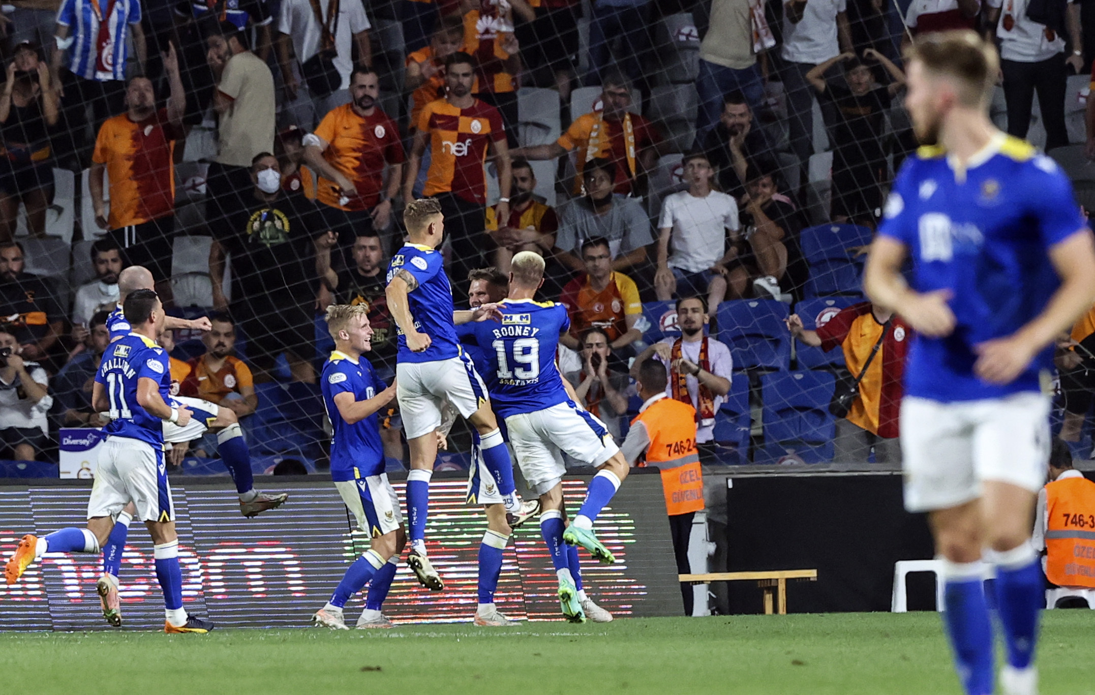 Galatasaray 1 St Johnstone 1: Callum Davidson's men continue to defy the odds with stunning display in Turkey