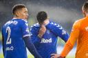 Rangers manager Steven Gerrard comforts devastated Ryan Jack after Cup Final loss