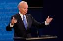 NASHVILLE, TENNESSEE - OCTOBER 22: Democratic presidential candidate former Vice President Joe Biden answers a question during the second and final presidential debate at Belmont University on October 22, 2020 in Nashville, Tennessee. This is the last