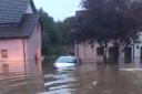 Flooding in Scotland has been blamed on climate change