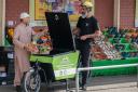 Scotland’s first e-cargo bike delivery and food waste service hailed