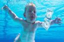 A four-month old Spender Elden on the cover of Nirvana's iconic 1991 album Nevermind