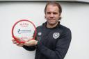 Hearts boss Robbie Neilson named Premiership manager of the month