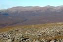 Looking back to the High Cairngorms from An Sgarsoch