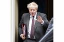 Prime Minister Boris Johnson departs 10 Downing Street, Westminster, London, to attend Prime Minister's Questions at the Houses of Parliament