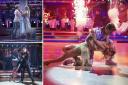 Strictly dances during week 5. Credit: PA