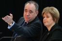 Alex Salmond and Nicola Sturgeon pictured in 2013 at the launch of the White Paper on Independence