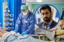 Humza Yousaf is hoping more Covid patients can be treated at home with medication to stem a soaring number of hospital admissions