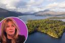 Conservationists slam Kirsty Young’s plan for Loch Lomond holiday island
