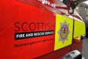 Fire crews battle blaze at block of flats in Edinburgh