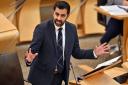 First Minister Humza Yousaf in Holyrood
