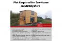 Eco-house in search of a Scottish home