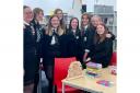 Prestwick Academy pupils celebrate their win