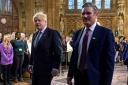 Boris Johnson pictured with Sir Keir Starmer. Should their parties and the LibDems engage more over Indyref2?