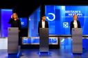 Penny Mordaunt, Rishi Sunak and Liz Truss at the Channel 4 debate