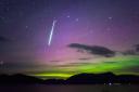 Pictures show Highlands lit up by Northern Lights display