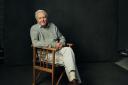 Sir David Attenborough filming for Frozen Planet II. BBC Studios, Alex Board