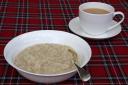 Traditional bowl of porridge