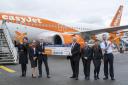 The airline launched the inaugural flight on the new route today