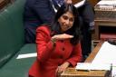 Home Secretary Suella Braverman speaking in the House of Commons earlier this week. She has been severely criticised for her attitude towards migrants. Picture: House of Commons/PA Wire
