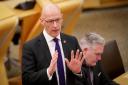 Deputy First Minister John Swinney delivering his budget statement to the Scottish Parliament on Wednesday. Picture: Jane Barlow/PA