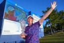Gemma Dryburgh celebrates her first win on the LPGA Tour in Japan