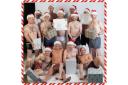 Members of the CWU from Glasgow strip off for a fundraising calendar (Gulabi Photo)