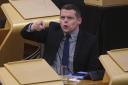 Scottish Conservative leader Douglas Ross pictured in the Holyrood chamber.   File pic.