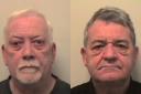 Matthew George, 73, and John Muldoon, 69, physically and sexually abused children in their care
