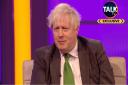 Boris Johnson  appears on TalkTV tonight