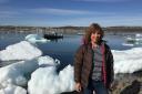 Artist Lesley Burr was inspired by polar trip