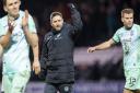 Hibernian are unbeaten in their last six league outings as results under Lee Johnson, pictured, have improved in recent weeks