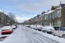 Snow blankets Aberdeen