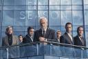 A poster for the final season of Succession