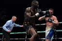 Lawrence Okolie defended his title (Peter Byrne/PA)